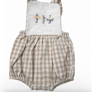Finley & Oliver baby fishing sunsuit